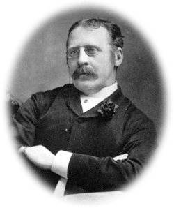 Clement Scott, about 1883